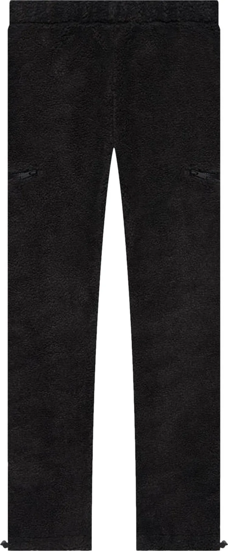 Fear of God Essentials Polar Fleece Pant 'Iron', black