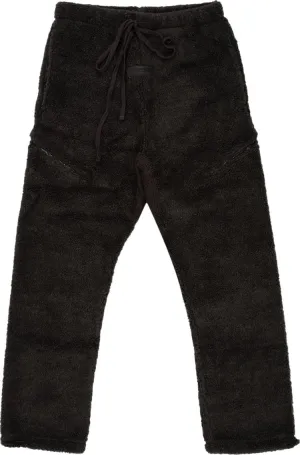 Fear of God Essentials Polar Fleece Pant 'Iron', black