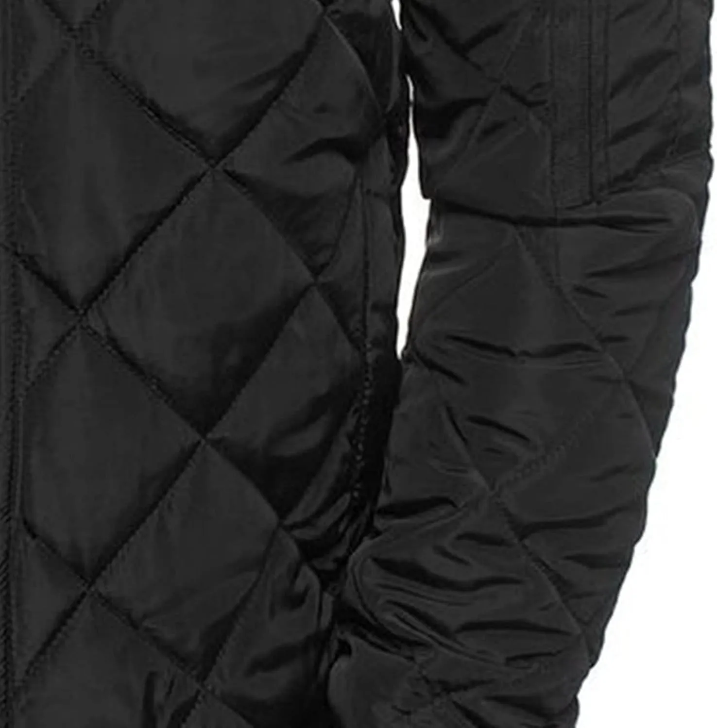 Maiyifu-GJ Men Flight Bomber Jackets Diamond Quilted Lightweight Varsity Jacket Full Zip Up Softshell Winter Warm Padded Coat