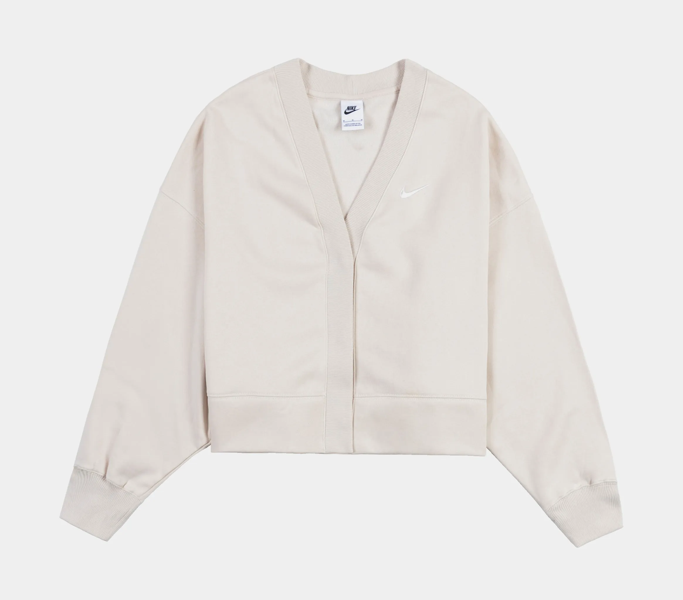 NSW Phoenix Fleece Oversized Womens Cardigan (Beige)