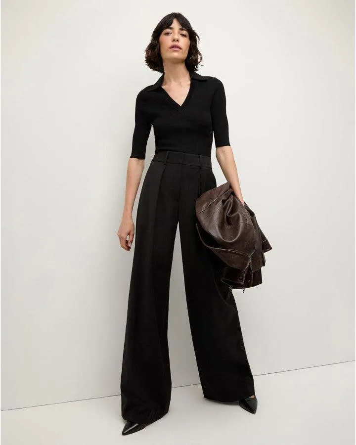 Veronica Beard Sonia Wide Leg Pant
