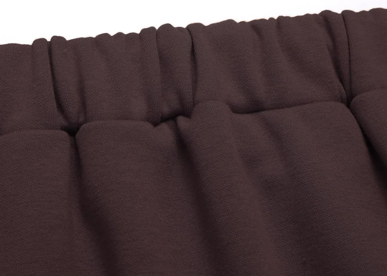 Ylingjun Womens Warm Fleece Lined Long Jersey Skirts Elastic Waist A Line Flared Winter Skirt